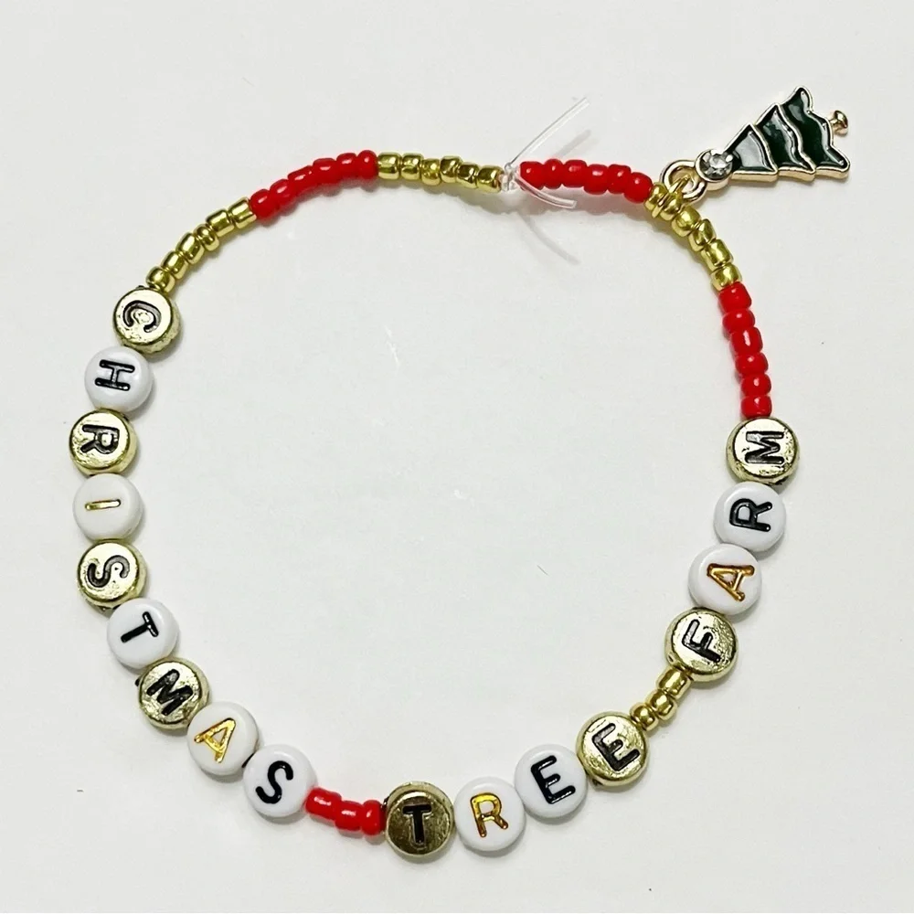 Taylor Swift Eras Tour Friendship Bracelet Christmas Tree Farm